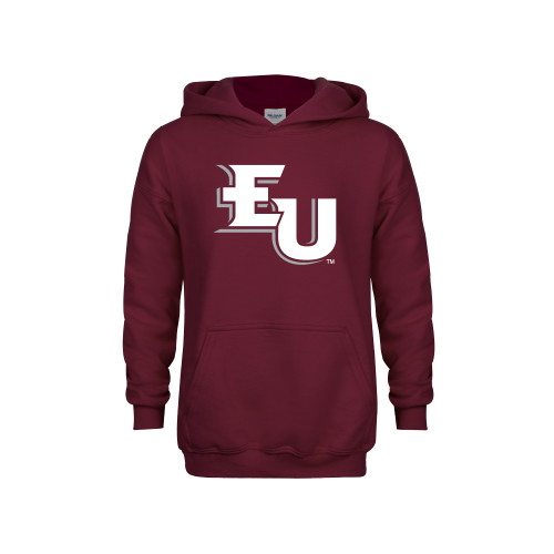  Youth Maroon Fleece Hoodie - EU