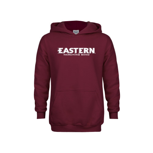  University Youth Maroon Fleece Hoodie - Eastern University Marching Band