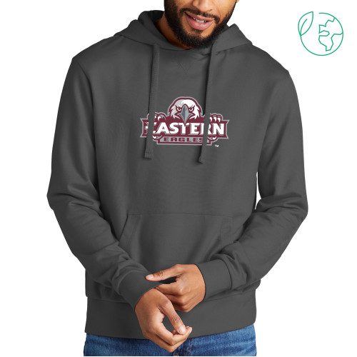  Allmade Dark Grey Organic French Terry Pullover Hoodie - Official Logo