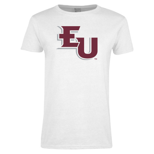  Womens White Short Sleeve Tee - EU