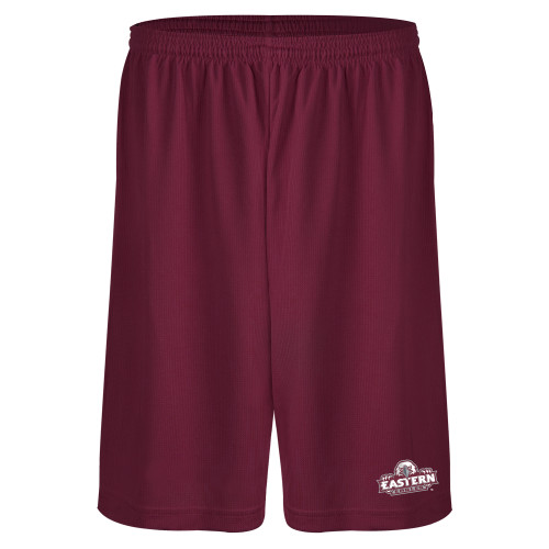  Maroon Performance Classic 9 Inch Short - Official Logo