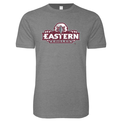  Next Level Heather Grey SoftStyle T Shirt - Official Logo