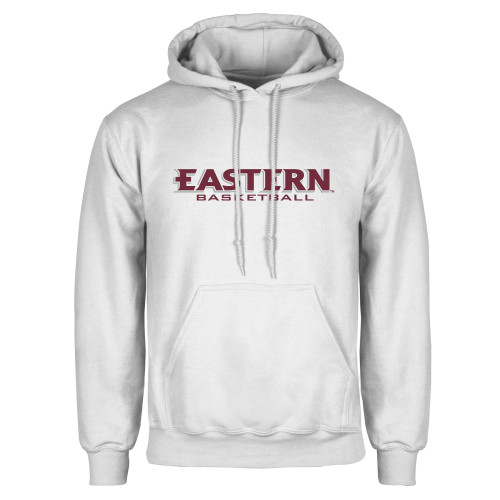  White Fleece Hoodie - Basketball