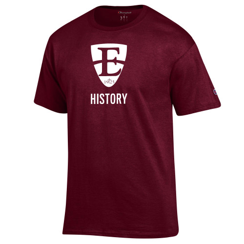  Champion Maroon T Shirt - History