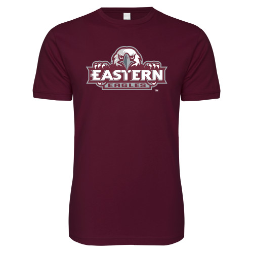  Next Level Maroon SoftStyle T Shirt - Official Logo