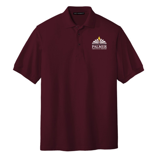  Maroon Silk Touch Polo - Palmer Theological Seminary