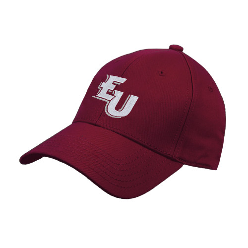  Maroon Structured Adjustable Pro Style Hat - EU