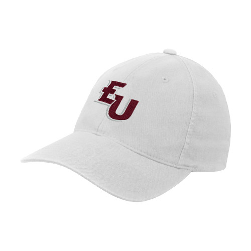  White Flexfit Structured Low Profile Hat - EU