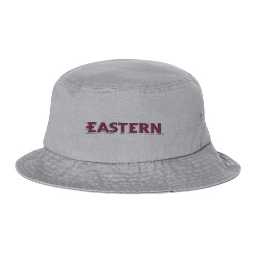  Sportsman Grey Bucket Hat - Eastern Wordmark