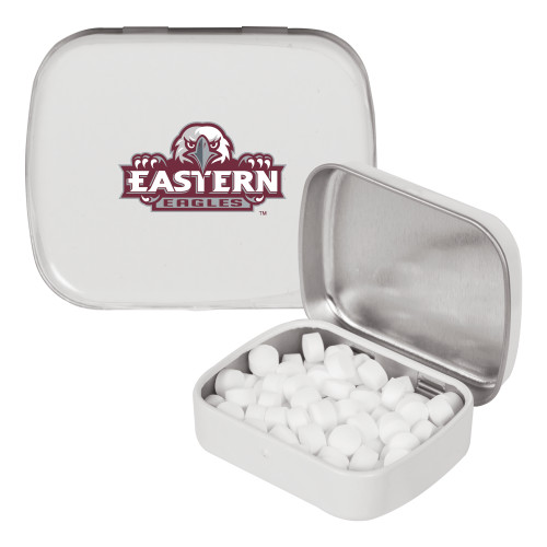  White Rectangular Peppermint Tin - Official Logo