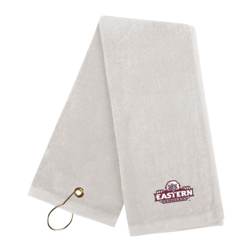  White Golf Towel - Official Logo