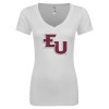 Thumbnail image for  Next Level Womens White Ideal V Tee