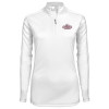 Thumbnail image for  Syntrel Womens White Interlock 1/4 Zip