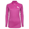 Thumbnail image for  Syntrel Womens Raspberry Interlock 1/4 Zip
