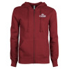 Thumbnail image for  ENZA Womens Maroon Fleece Full Zip Hoodie