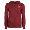Thumbnail image for  ENZA Womens Maroon Fleece Full Zip Hoodie