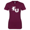 Thumbnail image for  Next Level Womens Maroon Boyfriend Tee