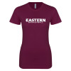 Thumbnail image for  Next Level Womens Maroon Boyfriend Tee