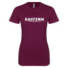 Thumbnail image for  Next Level Womens Maroon Boyfriend Tee