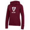 Thumbnail image for  Champion Womens Maroon Pull Over Hood
