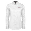 Thumbnail image for  Womens White Twill Button Down Long Sleeve