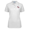 Thumbnail image for  Womens Silk Touch White Pique Polo