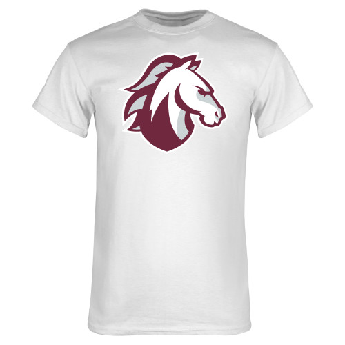  White T Shirt - Evangel Valor Horse
