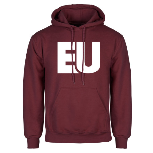  Maroon Fleece Hoodie - EU