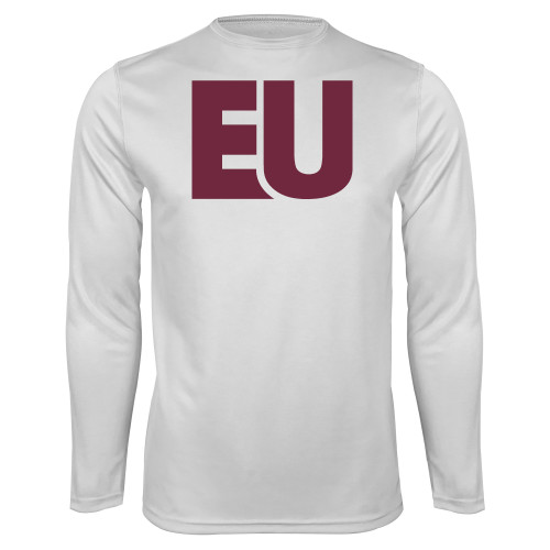  White Performance Long Sleeve Shirt - EU