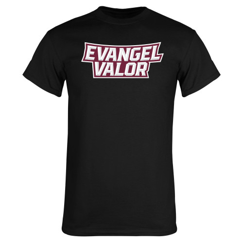  Black T Shirt - Evangel Valor Arch