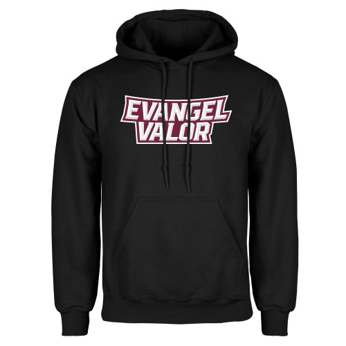  Black Fleece Hoodie - Evangel Valor Arch