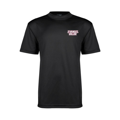  Youth Performance Black Tee - Evangel Valor
