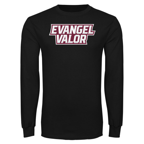  Black Long Sleeve T Shirt - Evangel Valor