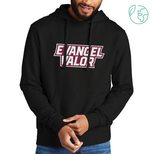 Allmade Black Organic French Terry Pullover Hoodie - Evangel Valor