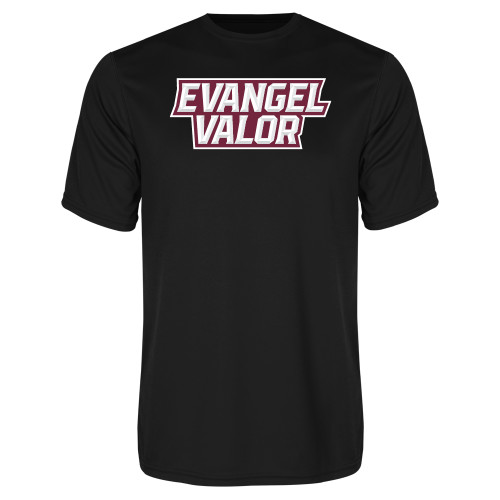  Black Performance Tee - Evangel Valor
