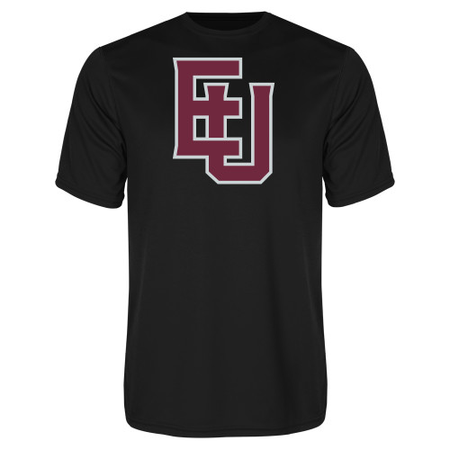  Black Performance Tee - EU Lockup