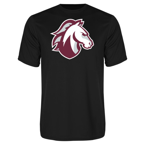  Black Performance Tee - Evangel Valor Horse