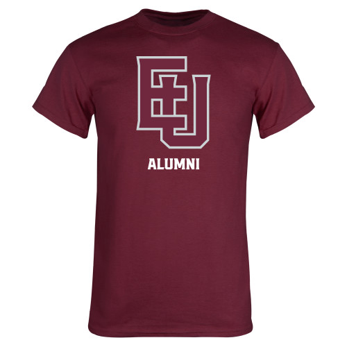  Maroon T Shirt - EU Alumni