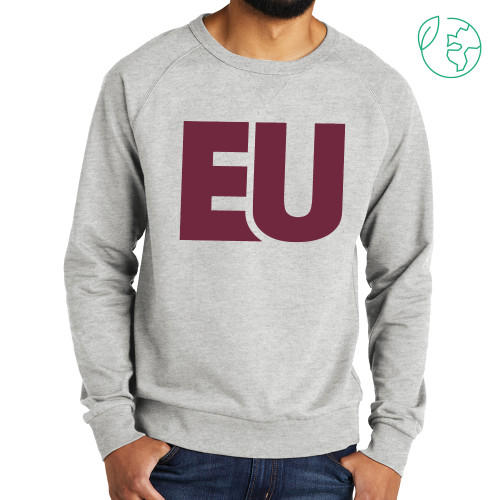  Allmade Light Grey Organic French Terry Crewneck Sweatshirt - EU