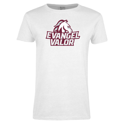Main Image for  Womens White Short Sleeve Tee