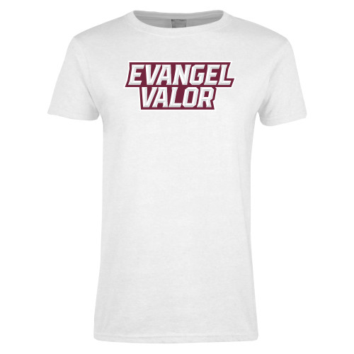 Main Image for  Womens White Short Sleeve Tee