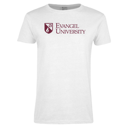 Main Image for  Womens White Short Sleeve Tee