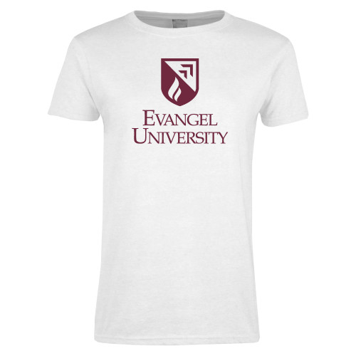 Main Image for  Womens White Short Sleeve Tee