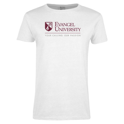 Main Image for  Womens White Short Sleeve Tee