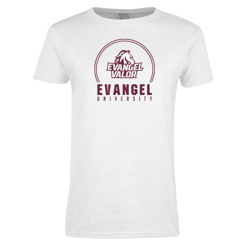 Main Image for  Womens White Short Sleeve Tee
