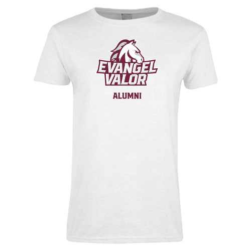 Main Image for  Womens White Short Sleeve Tee