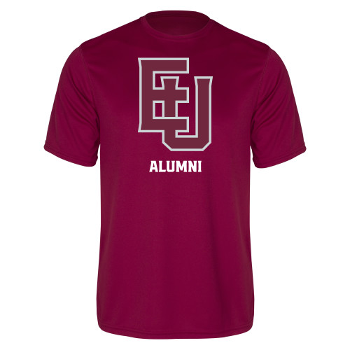  Maroon Performance Tee - EU Alumni