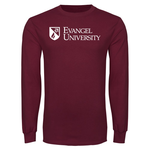 Main Image for  Maroon Long Sleeve T-Shirt