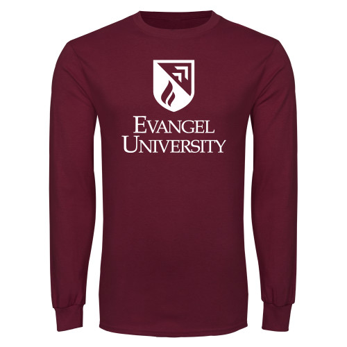 Main Image for  Maroon Long Sleeve T-Shirt