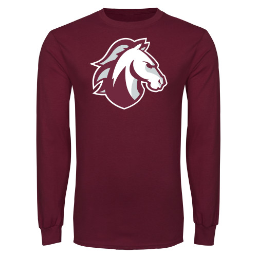 Main Image for  Maroon Long Sleeve T-Shirt